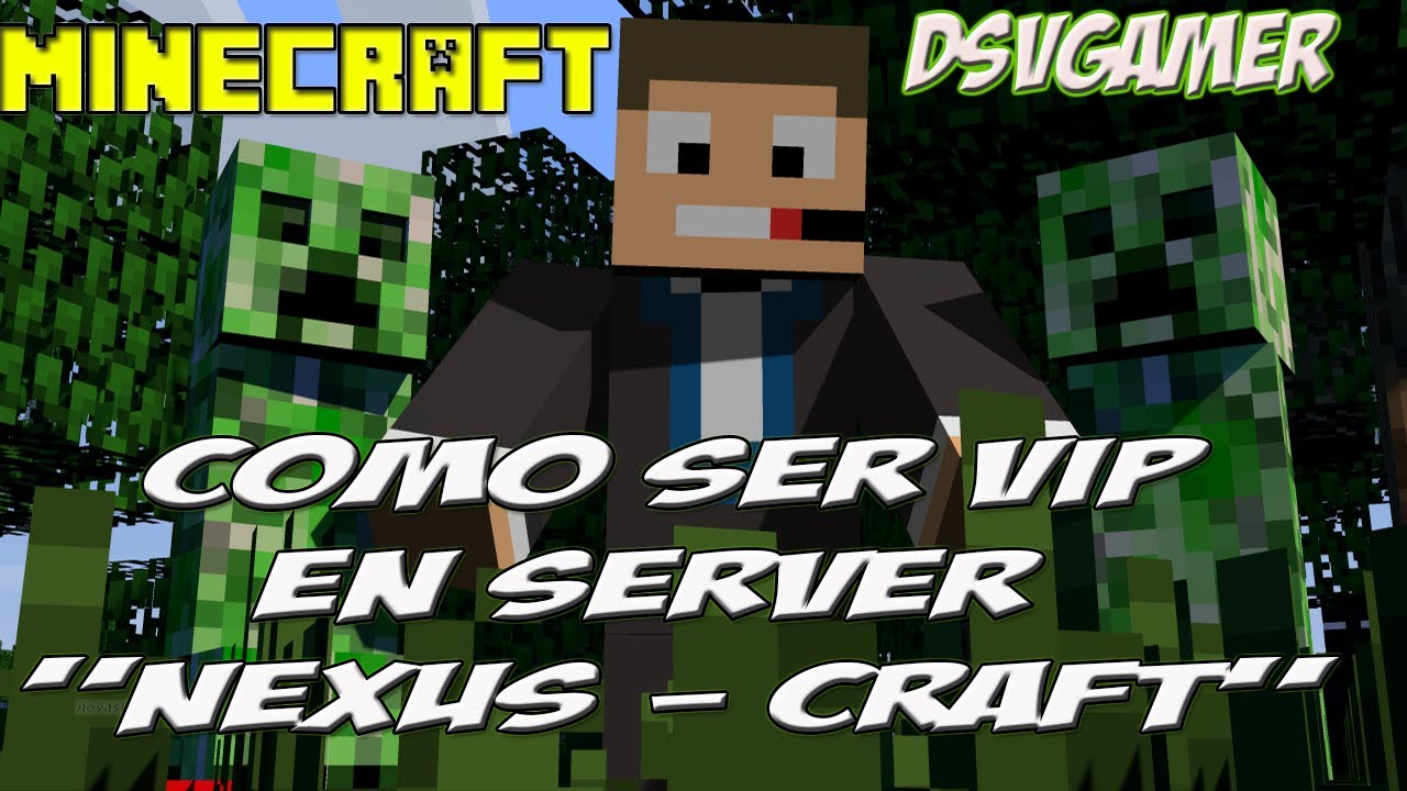COMO SER VIP EN SERVER NEXUS-CRAFT // MINECRAFT - YouTube