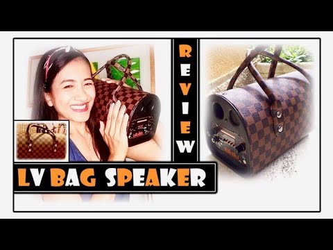 Unboxing & Reviewing my LV Bag inspired SPEAKER 