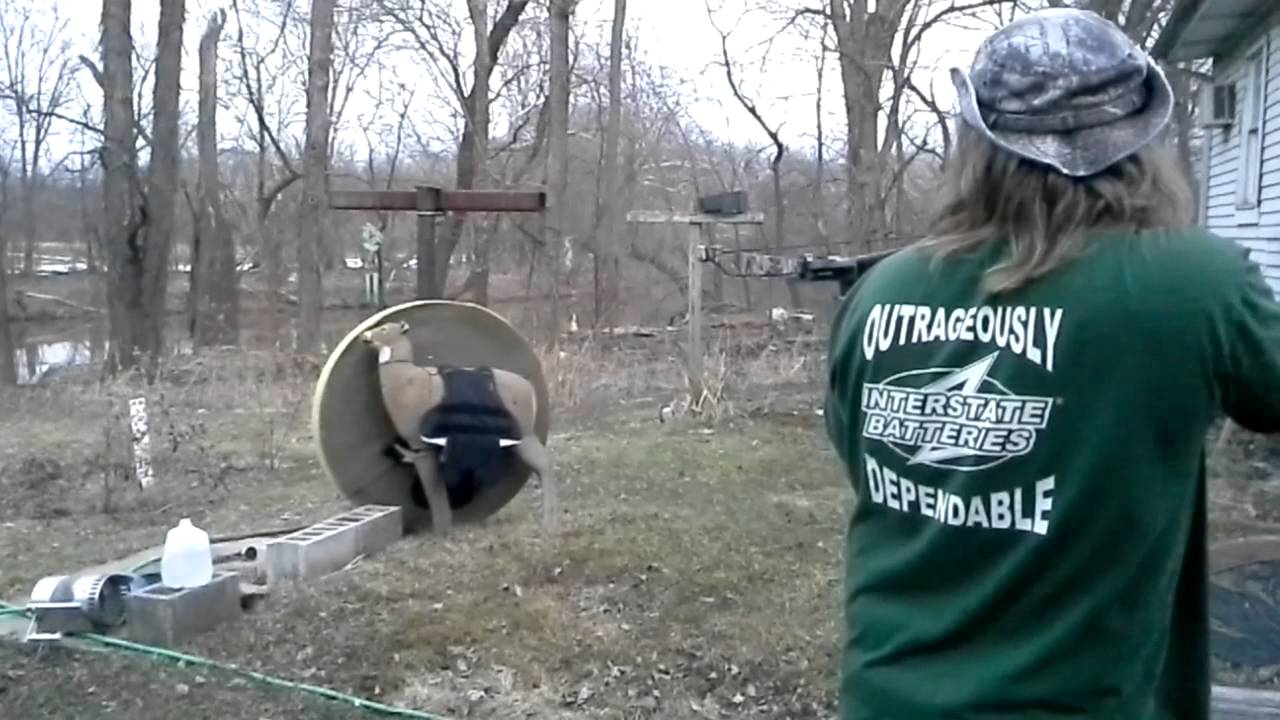 200lb crossbow vs bullet proof vest YouTube