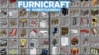 FURNICRAFT How To Get Furniture In Minecraft PE 1.19+ (500+ New Items) screenshot 3