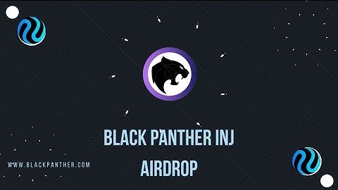 How to claim your Black Panther INJ #airdrop