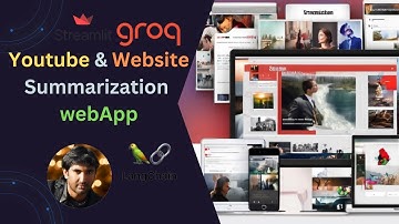 Streamlit App Tutorial: Summarize YouTube Videos & Websites with LangChain and Groq