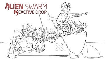 【Alien Swarm: Reactive Drop】More aliens killing to end off the 12hr stream