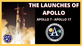 Footage of All the Apollo Launches!