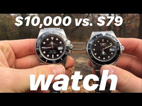 Rolex Submariner vs. Invicta Pro Diver 