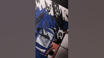 One drawing but 4 different styles✨sasuke✨pt2 #shorts #draw sasuke