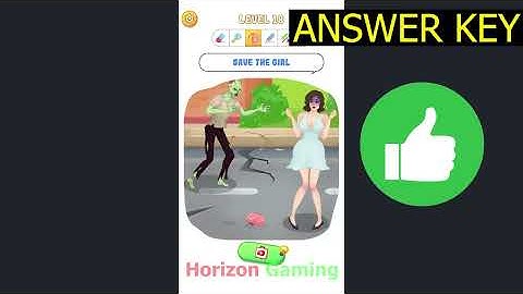 Tricky Quiz: Dop Brain Puzzle LEVEL 18 Save the girl - Gameplay Walkthrough Android IOS