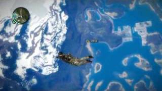 Just Cause 2 my longest free fall