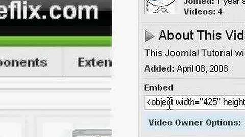 Joomla! Tutorial Part 2
