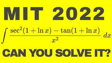 MIT Integration Bee 2022 Regular Season #12
