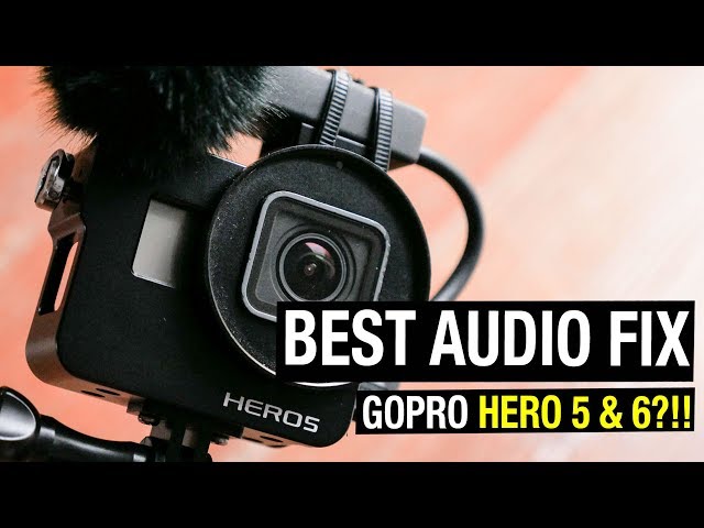 Best Audio Fix for GoPro Hero 5 and GoPro Hero 6 AND GoPro Hero 7! - YouTube
