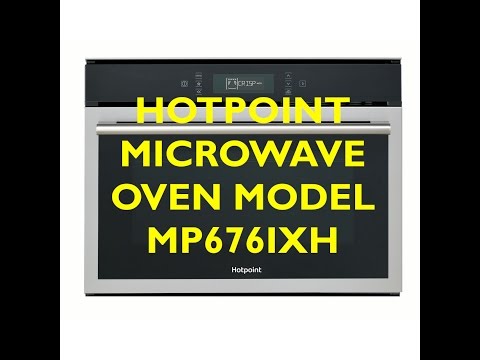 Hotpoint Built in Microwave Oven Model MP676IXH