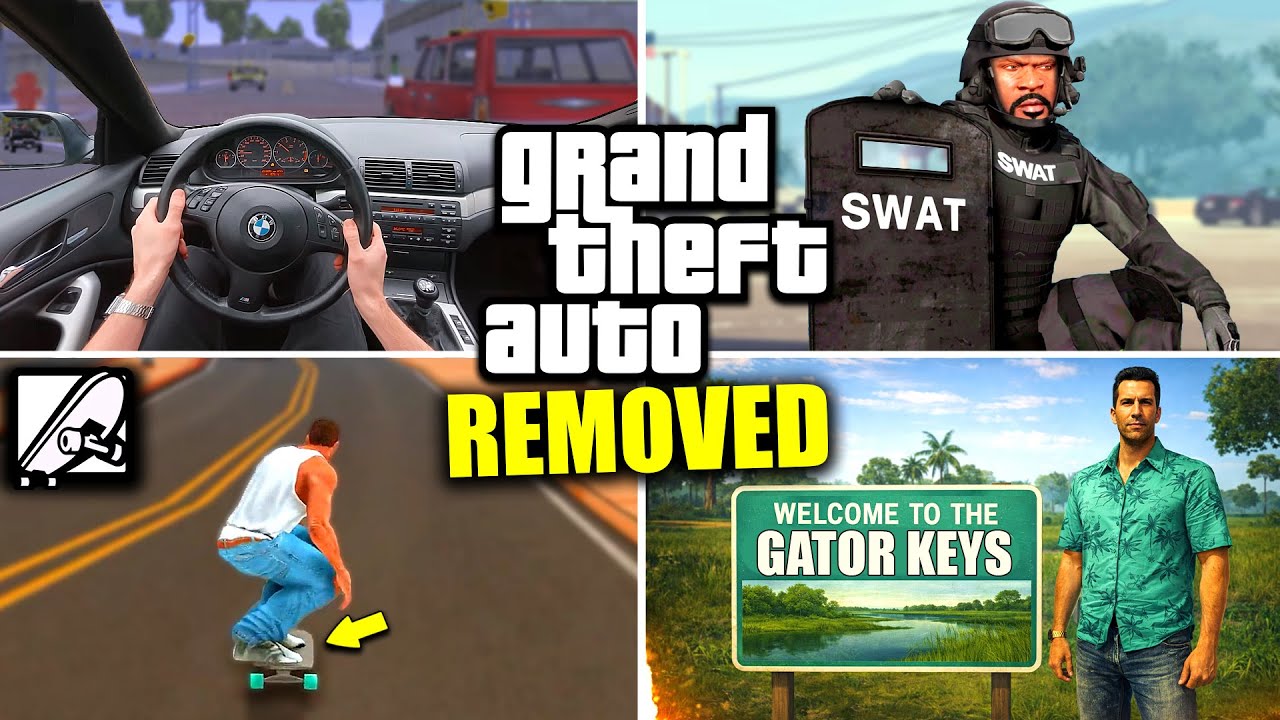 26 REMOVED Features You Never Knew Existed in GTA Games