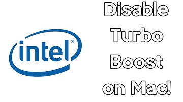 How To Disable Intel Turbo Boost on Mac