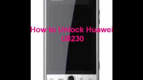 Huawei U8230