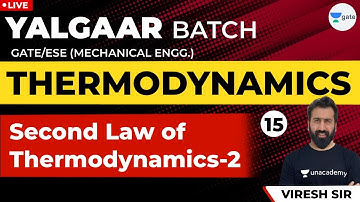 Second Law of Thermodynamics - 2 | Lec 15 | Thermodynamics | Mechanical Engg | GATE 2021/2022 Exam