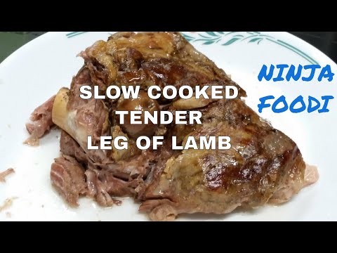 Slow Cooker Greek Lamb Shoulder - Keto recipe. 