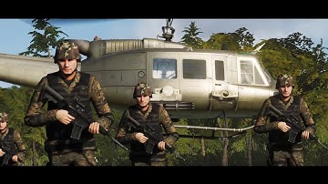 DCS World Huey UH - 1H  Helicopter Promo Video