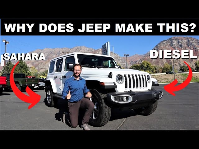 2023 Jeep Wrangler Sahara Eco-Diesel: Why Does This Exist? - YouTube