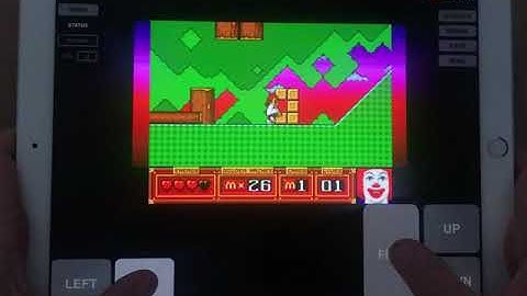 JavaScript-based Amiga emulation in Safari on iOS/iPadOS - touchscreen controls for platform games