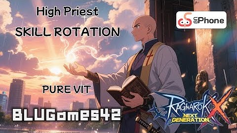 ROX Global | High Priest Build Guide | HP Skill Rotation for Pure VIT Book 🔄✨🛡️🌟 | Tank (Book + VIT)