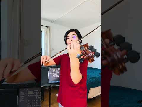 Rhythm Changes in Bb on Jazz Violin 🎻 #shorts