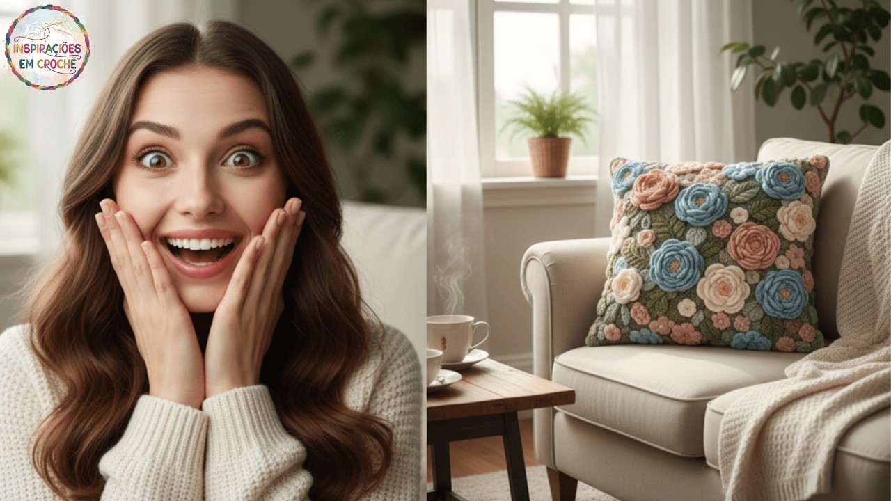 Almofadas de Crochê: Tendências dos Estados Unidos 2026 | Modelos Inspiradores