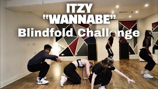 Blindfold Challenge Itzy 있지 - Wannabe Kpop Dance Challenge One Take Savage Family Ireland