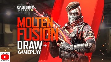 MOLTEN FUSION REDUX DRAW Legendary AK 117 "MELTDOWN" + Seraph "SICARIA" in Call of Duty Mobile