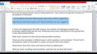 English G11 Writing Problem and Solution Essay
