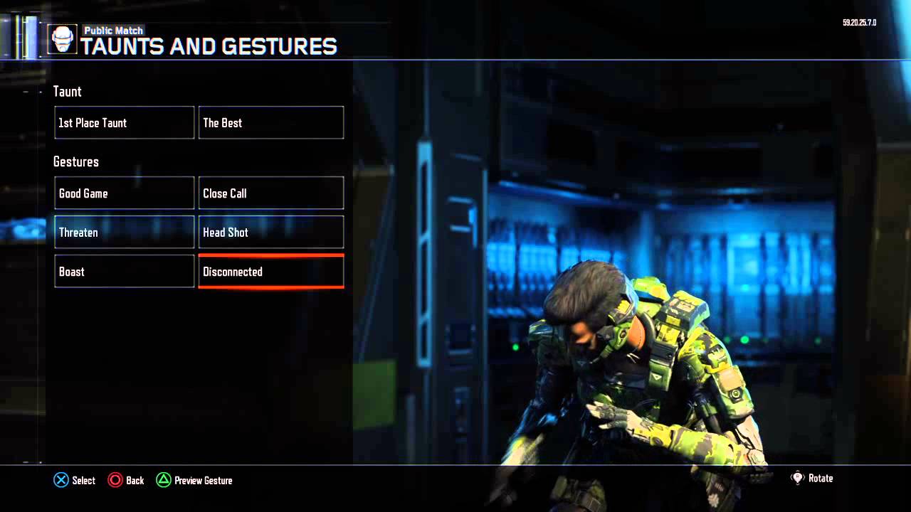 Hotline Bling in Black Ops 3!! (Disconnected Gesture)