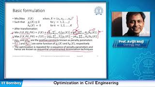 Penalty Function Methods: Lecture-19B
