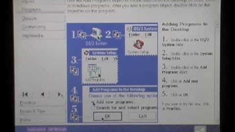 Installing OS/2 Warp 4 (Merlin)
