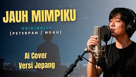 Jauh Mimpiku AI Cover Bahasa Jepang | Peterpan (Noah) Keren Abis