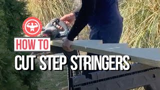 Easy Stair Building: Mastering Stringer Cutting for Beginners #diy #howto #handmade #carpentry