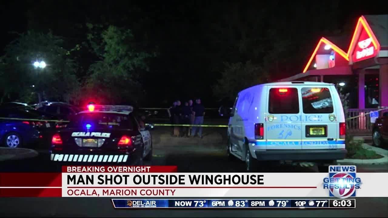 Man shot at WingHouse in Ocala YouTube