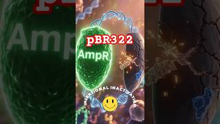 🧬 NEET ka sabse confusing pBR322 concept sirf 3 minute mein crystal clear! #science #ncert #Biotech