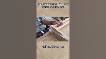 The best woodworking tips, how to make a folding shoe rack, by recycling wood from a pallet #shorts