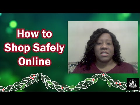 How to Shop Safely Online Virtual Program by Margaret Walker Alexander Library - December 11, 2020