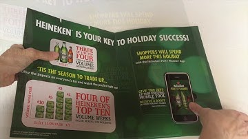Heineken Changing Picture Sales Aid