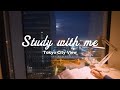 【Study with me】2hours Let's study together / Tokyo harbor and night view✨ / Pomodoro(25/5)