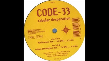 Code-33 - Tabular Desperation -1997-
