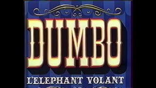 Dumbo, Léléphant Volant - Générique En Français Vhs, 1991