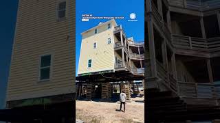 Massive house relocation in North Carolina's Outer Banks