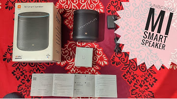 MI SMART SPEAKER  WITH GOOGLE VOICE ASSISTANT | UNBOXING | EVENTS OF LIFE