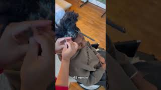 Freeform retwist #twostrandtwist #starterlocs #locs #naturalhair #dreads #dreadlocks #locjourney