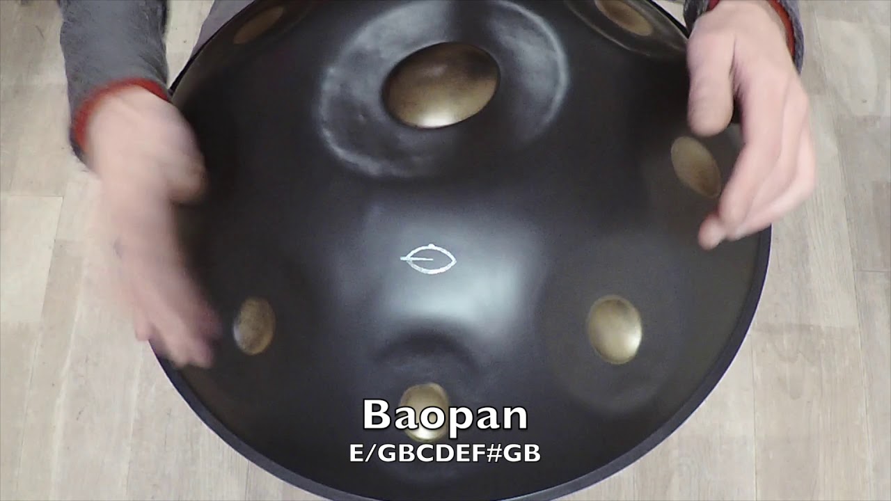 baopan E /GBCDEF#GB (Handpan/Sound scuplture/Pantam)
