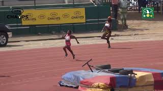 4X100M Junior Women Final at New Jos Stadium, Jos