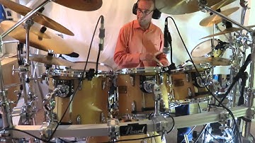 108 bpm Swing Shuffle Blues  Drum Track for play along Studio