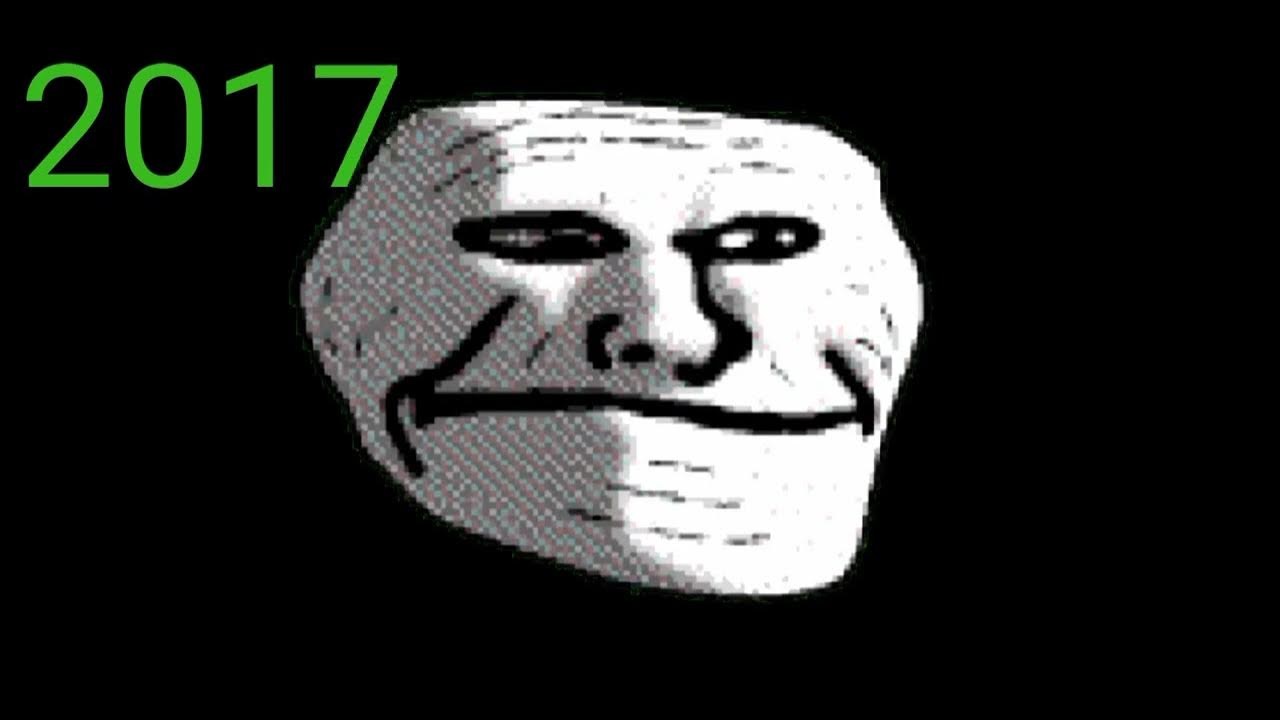 Troll face becoming sad on Make a GIF